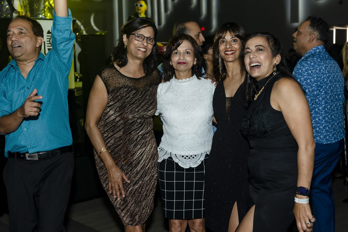 Guests celebrating on dance floor at Memory Lane wedding performance