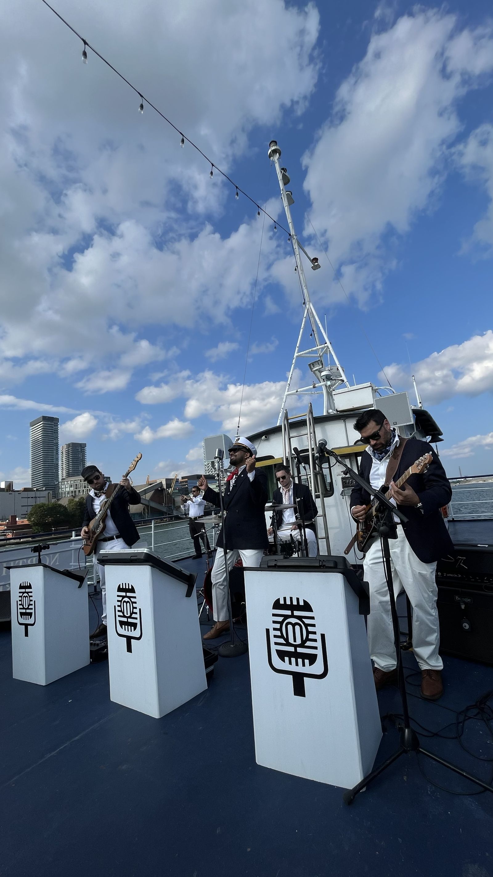 Memory Lane wedding band performing romantic dinner set