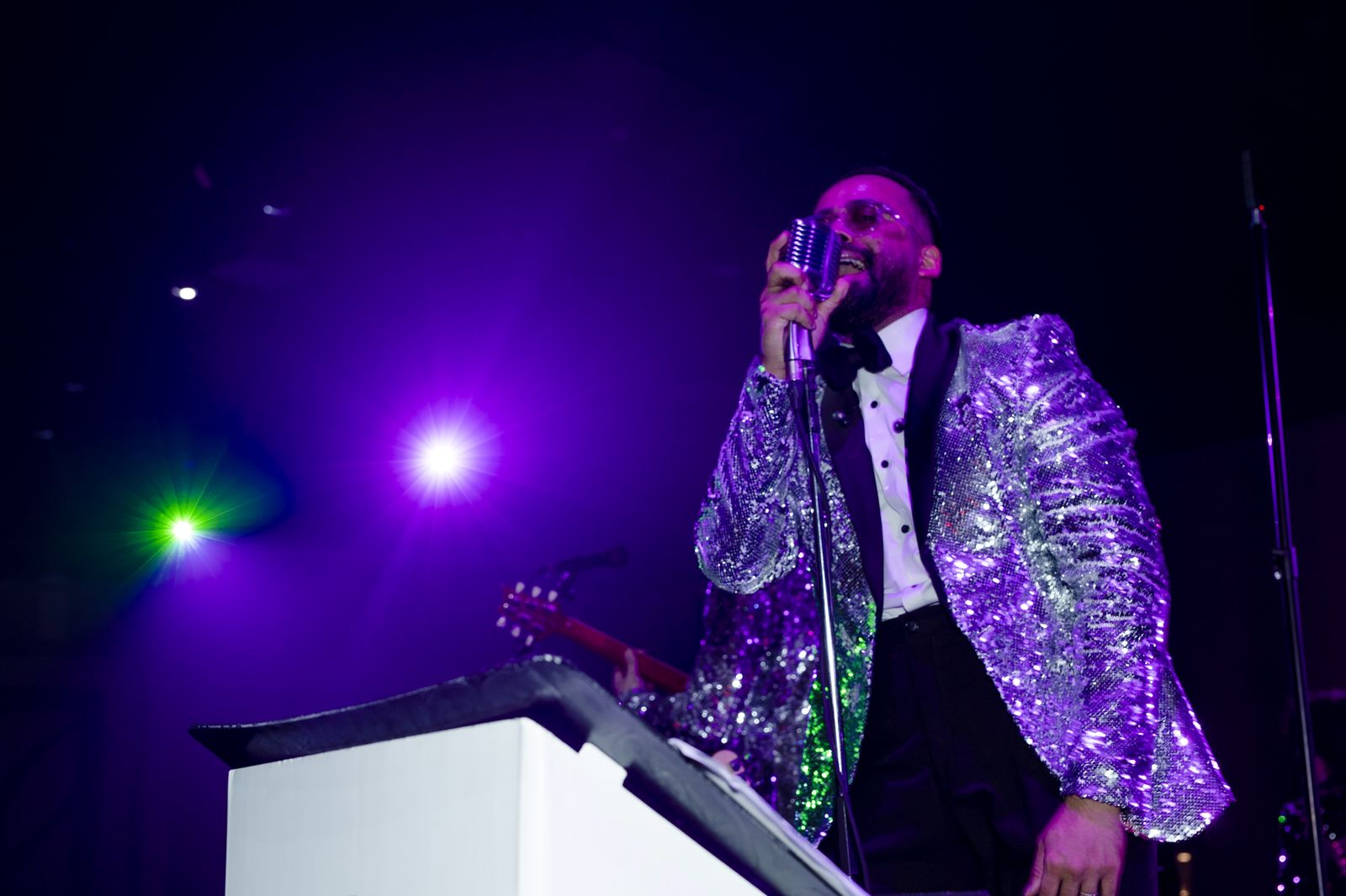 Memory Lane performing multicultural music set at South Asian wedding